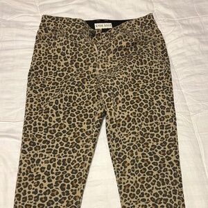 Knox Rose leopard pants (ankle length)